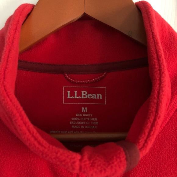 LL Bean Polartec Fleece Jacket Men’s M - Picture 2 of 8